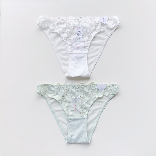 荔枝家6ixty8ight专柜正品68内衣蕾丝后网布甜美三角内裤10278