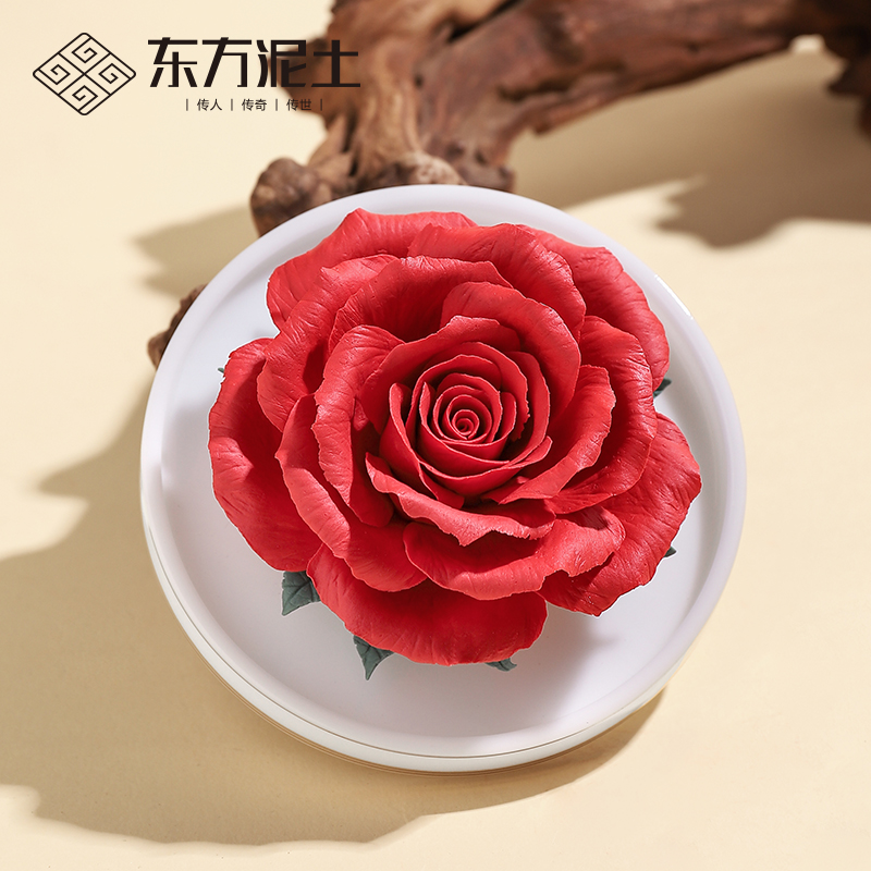 送女朋友礼物玫瑰花扩香器摆件
