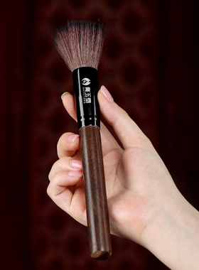 东方泥土 黑檀手柄软毛笔 打理陶瓷工艺品灰尘用品