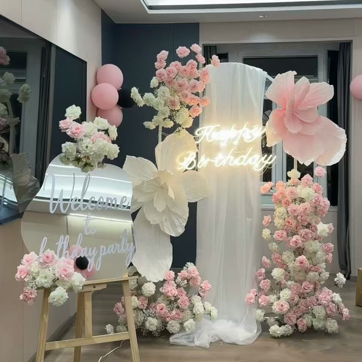 婚庆新款包间生日宴布置装饰粉色仿真花艺婚礼拍摄道具套系花陈列,节庆用品/礼品,婚庆绢花,淘宝优惠券,粉丝福利购,淘宝优惠卷