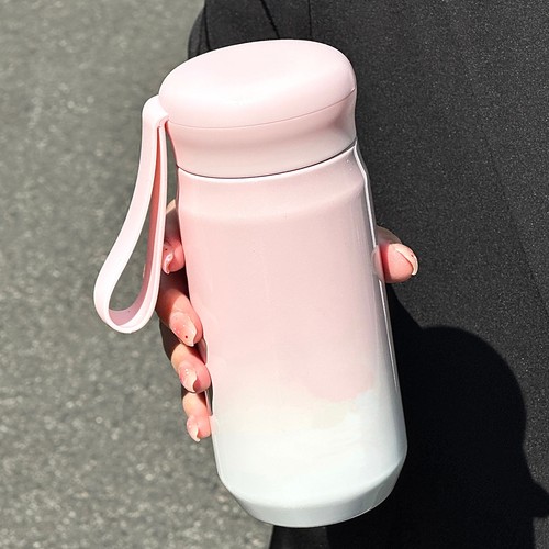 高颜值渐变色ins泡茶直饮杯子