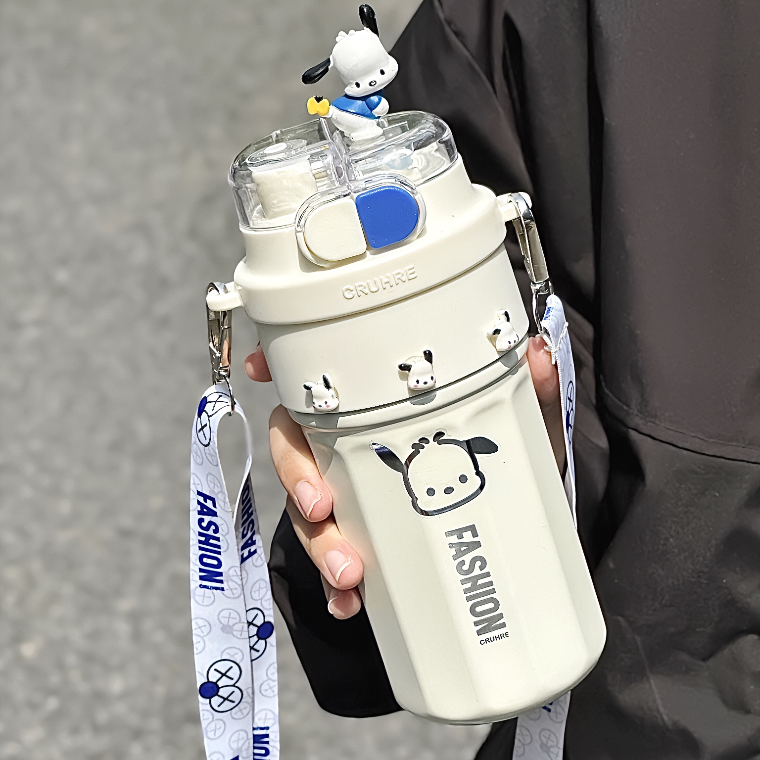 2025新款背带斜跨大容量水壶