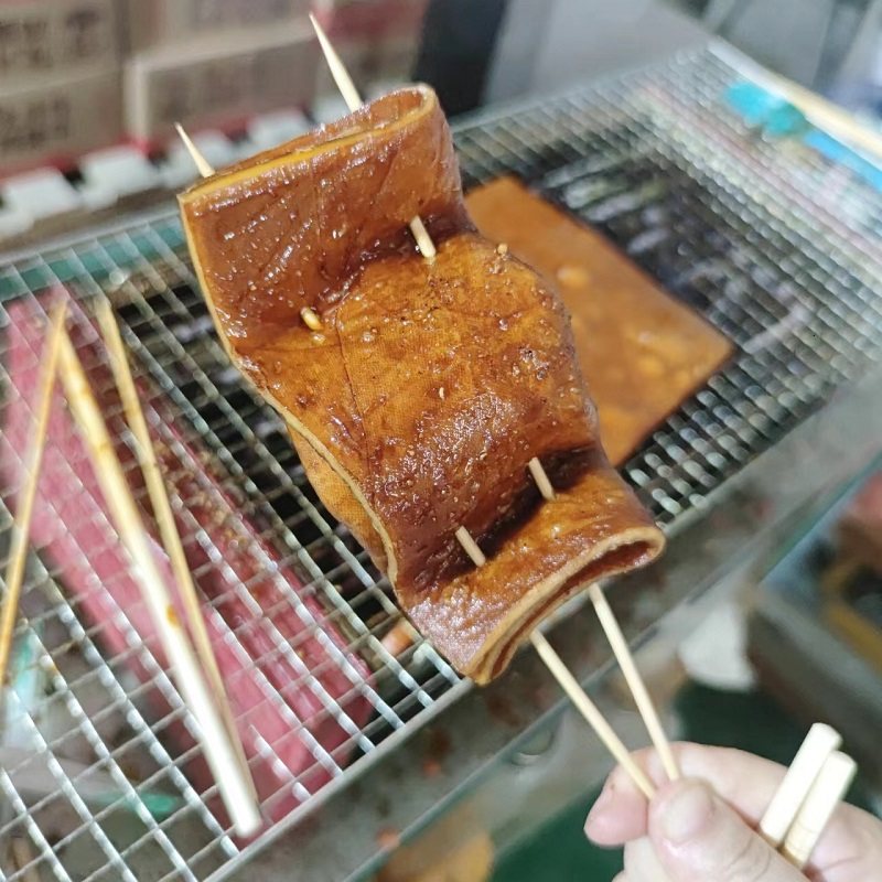 四川烧烤豆干苕皮专用烤苕皮商用烧烤豆干 大苕皮豆干批发 500克