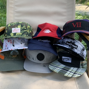 清货优惠原D美式滑板街头潮牌五片宿营帽Camp Cap可调节不退不换