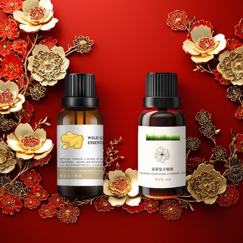 展会复方精油生姜根油茉莉花油