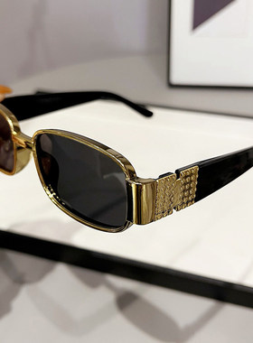 2025新款墨镜女大脸显瘦ins潮复古防紫外线强光太阳眼镜男网红款