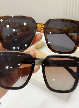 太阳镜女网红眼镜防紫外线墨镜高级感男潮ins复古眼睛开车显脸小