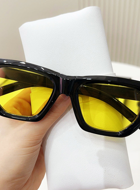 太阳镜女2025年新款防晒港风大脸墨镜男夏显脸小圆脸防紫外线开车