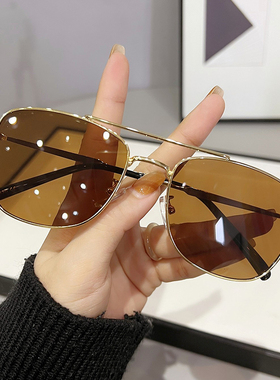 网红墨镜女ins街拍太阳镜时尚防紫外线舒适超酷眼镜2025年新款潮