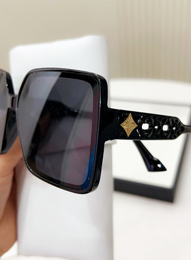 太阳镜女2025年新款防晒港风大脸gm墨镜夏显脸小圆脸防紫外线眼镜