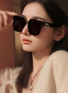 墨镜女夏海边方脸防紫外线强光男士太阳镜2025新款开车眼睛网红款