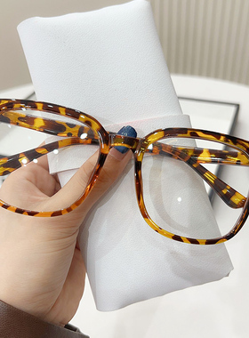 眼镜框网红款防辐射男士近视眼睛素颜神器护目平光镜架女大脸显瘦