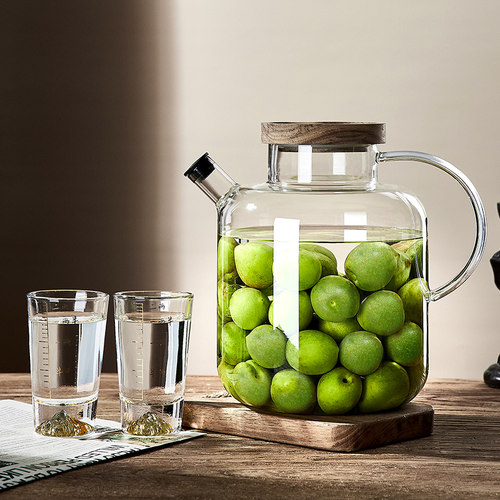 泡酒专用酒瓶密封罐家用玻璃青梅杨梅酿酒罐空瓶果酒装酒白酒坛子