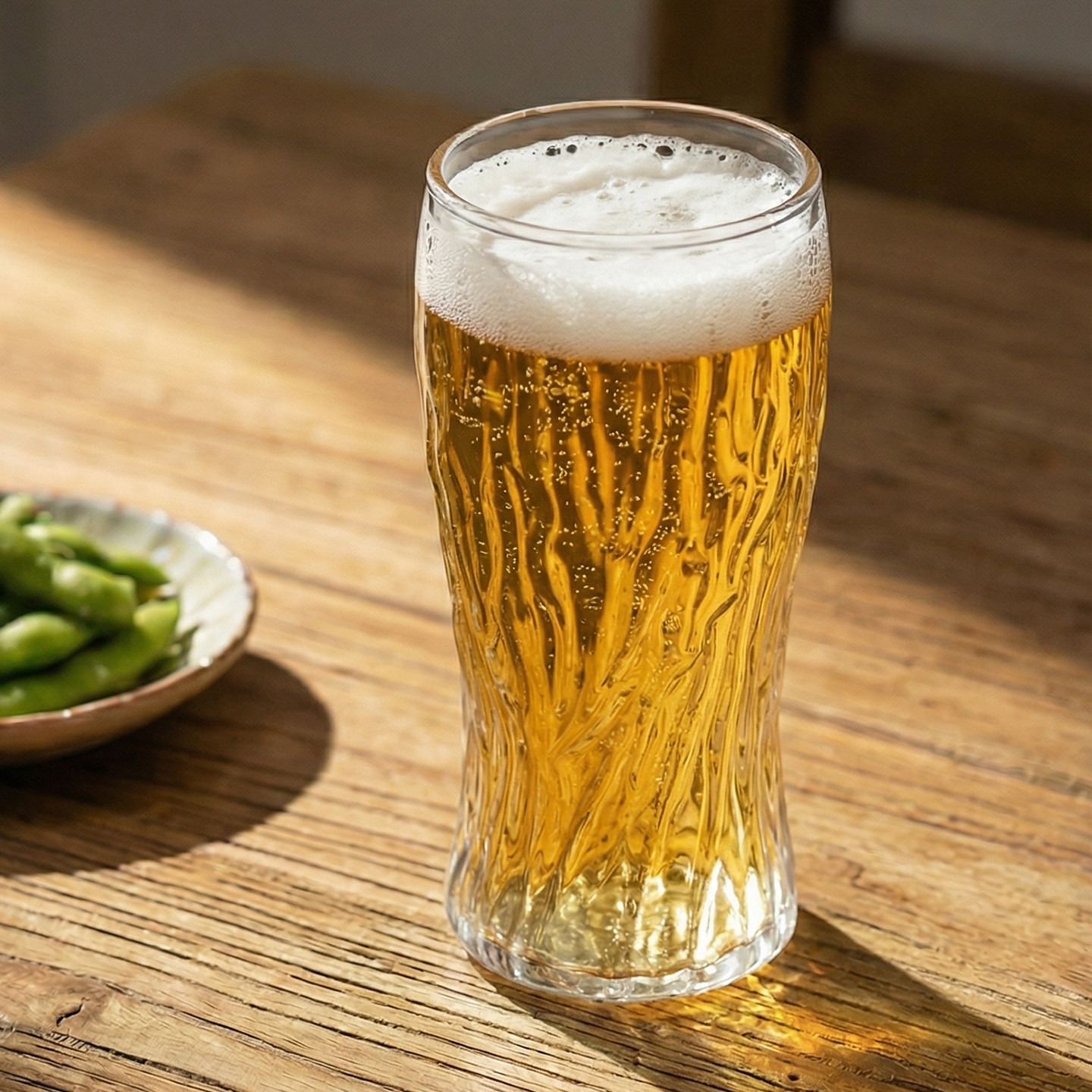 日式精酿啤酒杯个人商专用轻奢高档大容量扎啤杯子家用500ml创意图片