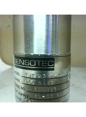 Sensotec TJE/A35402 Transductor Amplificado 200psig - Nuevo