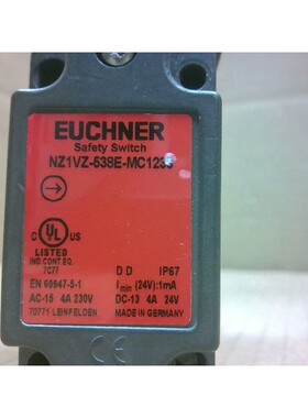 Interruptor De Seguridad Euchner NZ1VZ-538E-MC1233 AC15 4A 2