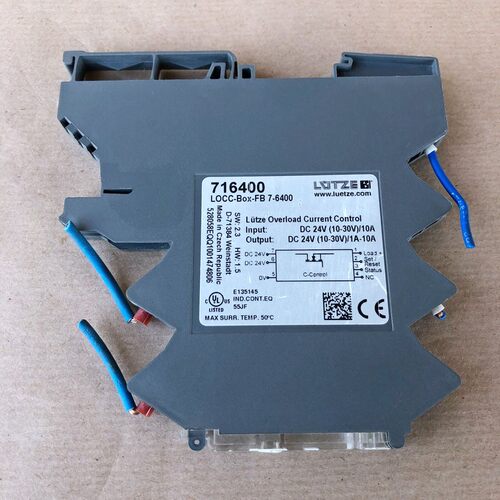 LUTZE 716400 超载当前控制继电器 LOCC-BOX-FB 7-6400