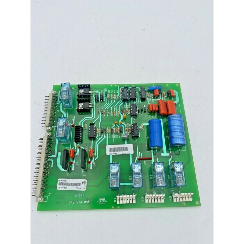 Elevator Lift card SORETEX Thyssen SA02F CIRCUIT RELAIS 7433