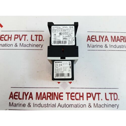SIEMENS 3RT1016-1BB41 Contactor With 3RH1911-1HA01 Module 12