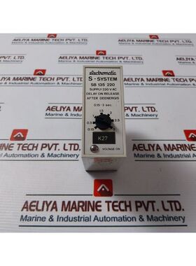 Electromatic SB 135 220 S-System Delay On Release After Deen