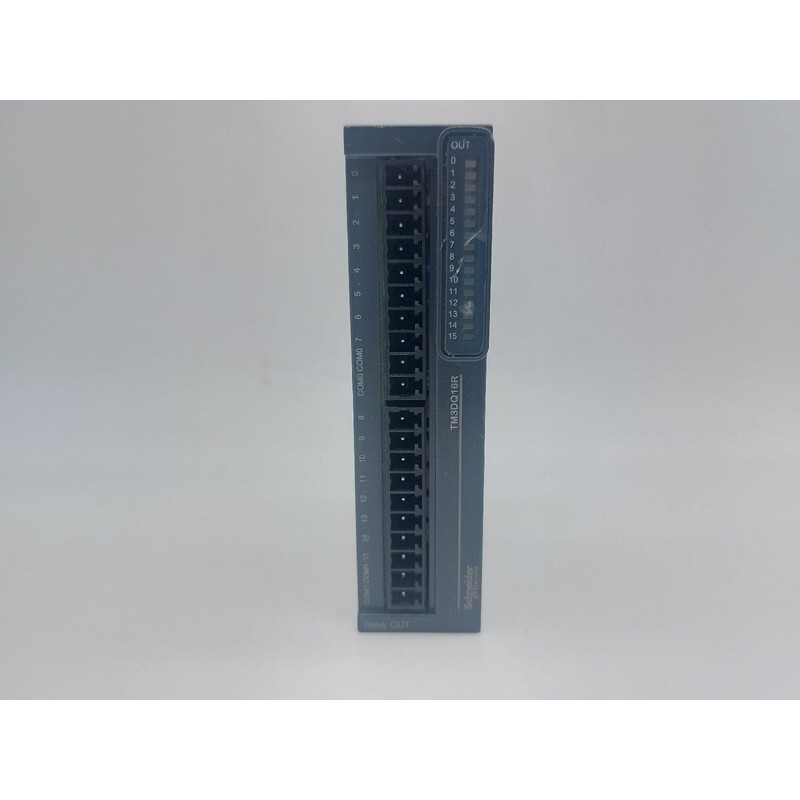 SCHNEIDER ELECTRIC MODICON TM3DQ16R 16 OUTPUTS RELAYS MODULE