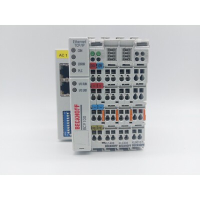 BECKHOFF BC9100 WITH KL408, KL2408, KL9010 Modules