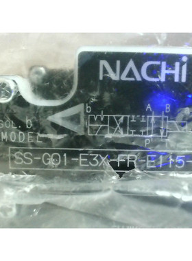 NACHI SS-GO1-E3X-FR-E115-31 Hidráulico Electroválvula 110V