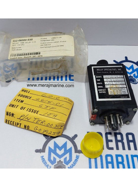 Relay Specialties TER-00304 Relay Time Delay 1-10 Sec 120VAC