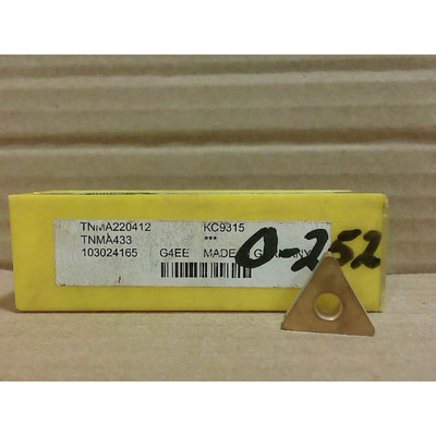 Insertos De Carburo Kennametal TNMA220412 (10 Pzs) - Nuevo E