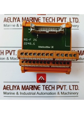 Modulo Interfaccia Weidmuller RS-F 26 412854-6-6 2248.6
