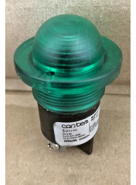 Cantem LED Indicating Pilot Light 20ma 24Vdc P/N M-0457-3 Sc