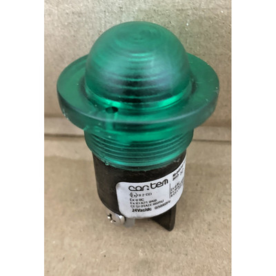 Cantem LED Indicating Pilot Light 20ma 24Vdc P/N M-0457-3 Sc