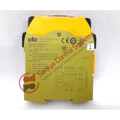 Pilz Pnoz S3 C 24vdc 2n/O Sicherheit Relais 751103