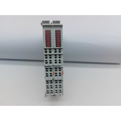 BECKHOFF KL2809 16x Digital Output 24vdc/ 0.5A KL2809