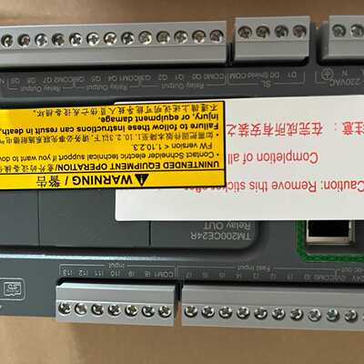 施耐德TM200CE24R一体型M200可编程逻辑控制器