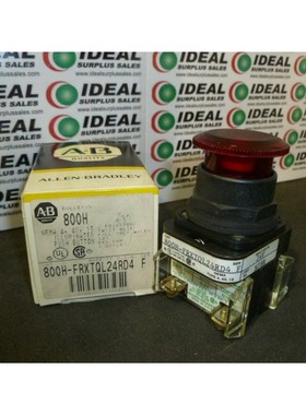 Allen Bradley 800H-FRXTQL24RD4 Botón, Empujar Tirar, Rd ,24