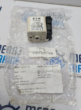 Eaton 170M3563 Fuse BUSSMANN Series 125A