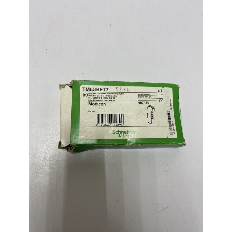 施耐德电气 TM5SBET7 Mod. 总线发射机 全新