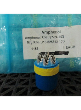 Conector Circular Mil Espec Amphenol 972410S - Nuevo En Caja