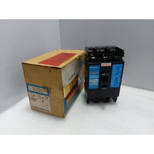 Terasaki XS100NS TemBreak Circuit Breaker 15A 50kA 3 Pole PM