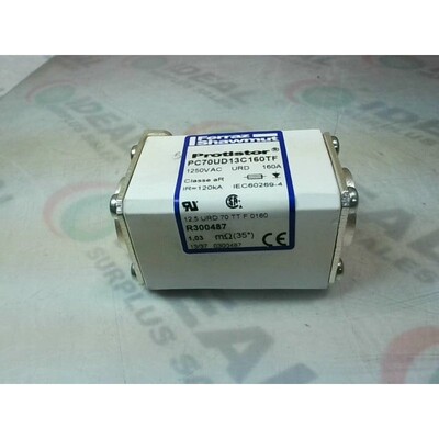 Ferraz Shawmut PC70UD13C160TF Protistor 160A 1250VAC EC60269