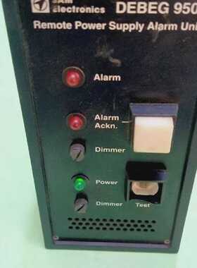 SAM Electronics DEBEG 9501 Remote Power Supply Alarm Unit Te