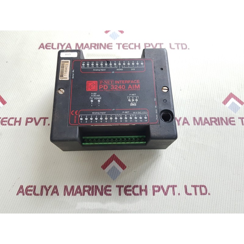 P-NET INTERFACE PD 3240 AIM ANALOG INTERFACE MODULE 24V 4-20