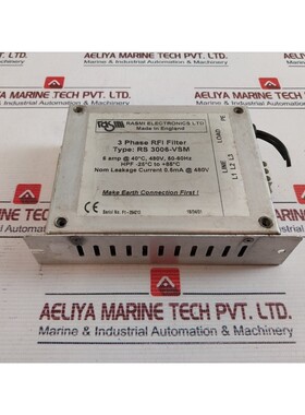 Filtro RFI De 3 Fases RS 3006-VSM 6A 480V