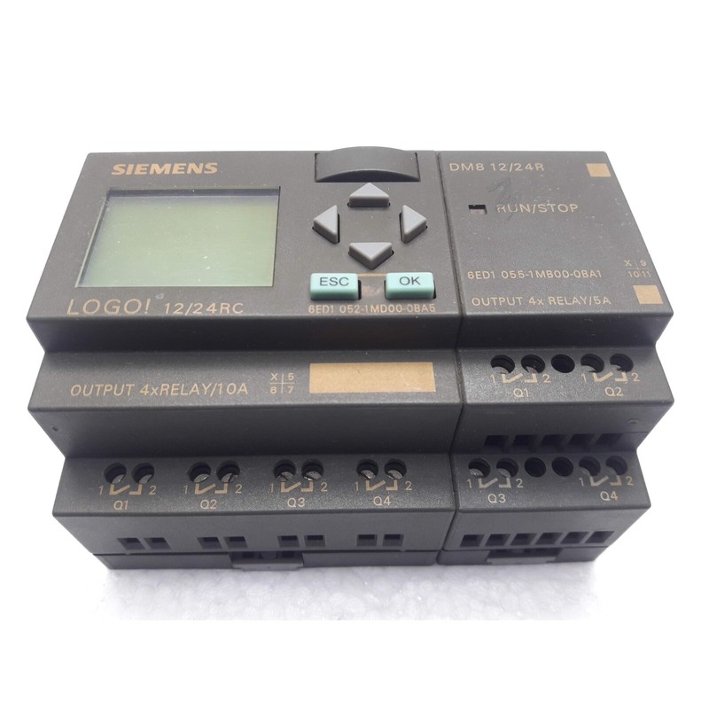 SIEMENS 6ED1-052-1MD00-0BA5/6ED1 055-1MB00-0BA1 LOGO MODUL