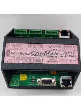ROLLS ROYCE GWY11 GATEWAY , CANMAN CONTROLLER NETWORK, GWY11