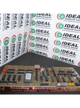 ROBINSON 121500 DECODING SYNCHRONIZER REPAIRED