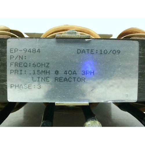 Reactor De Línea MTE EP-9484 15mH, 40A 3PH - Nuevo Sin Caja
