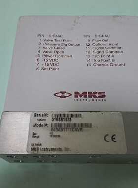 MKSInstruments649A51T11CAVRN210SCCM流量压力控制器649型