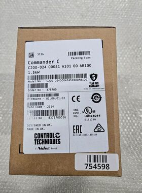 CONTROL TECHNIQUES C200-024 00041 A101 00 AB100 C200-0240004